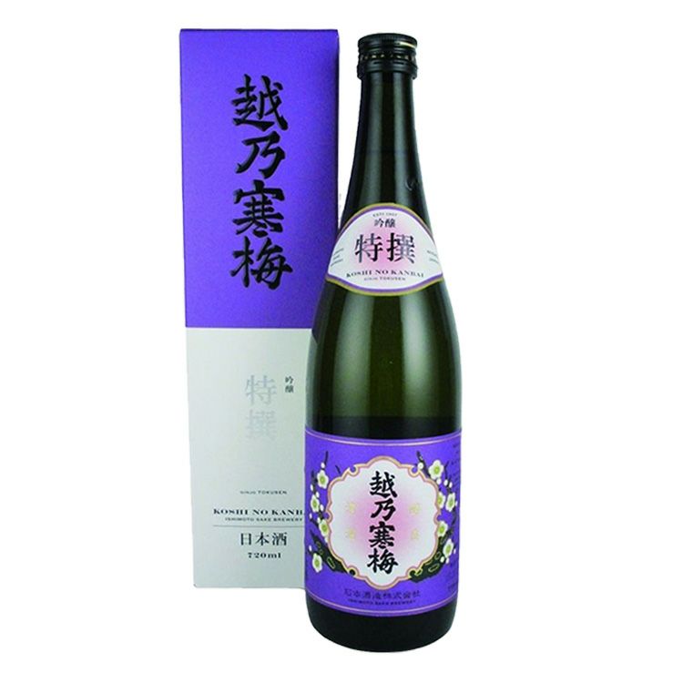 越乃寒梅 特撰 吟醸 720ml 石本酒造