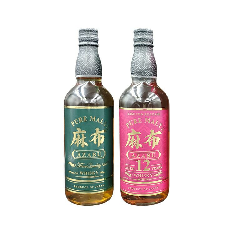 麻布12年ウイスキー43度 700ml 6本セット - ドリンク、水、お酒